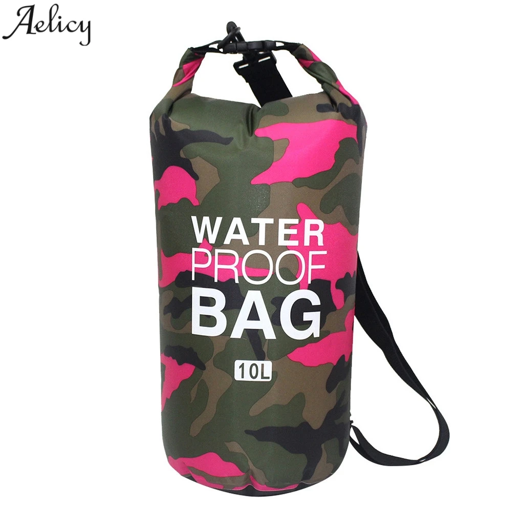 Aelicy открытый 10L камуфляжная водонепроницаемая сумка унисекс рюкзак женский
