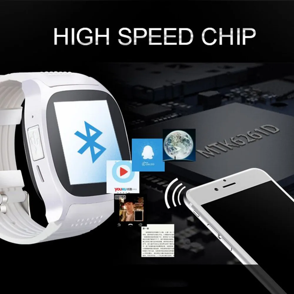 T8 Bluetooth Смарт часы с камерой Facebook Whatsapp поддержка SIM TF карты вызова Smartwatch для телефона Android PK A1 Q18 DZ09