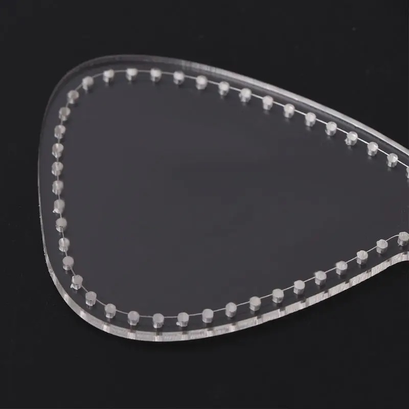 Акриловый прозрачный чехол для автомобильных ключей 4 шт./компл. мини Чехол