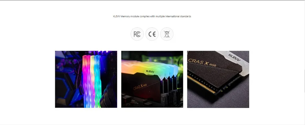 Klevv CRAS-X RGB 32 Гб 16 Гб 2X8 Гб 3200 МГц DDR4 1,35 DIMM 288-pin XMP Memoria Ram ddr4 оперативная память для настольных компьютеров