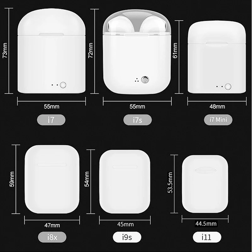 I11 ifans vagens de Ar 1:1 TWS Оригинал Sem Fio Bluetooth 5 0 супер бас стерео fone ouvido Intra-auriculares |