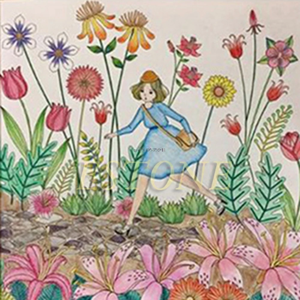 Книжка раскраска для детей и взрослых 14 страниц|books for children|coloring bookpainting drawing book |