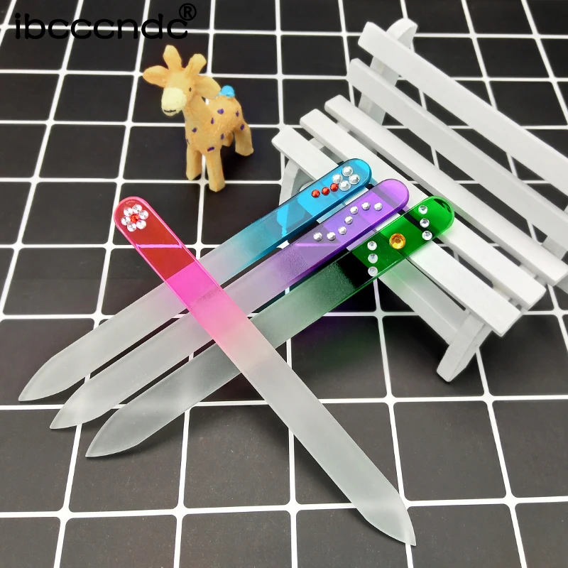 Профессиональный стеклянный буфер прочный Полировальный Набор для маникюра и