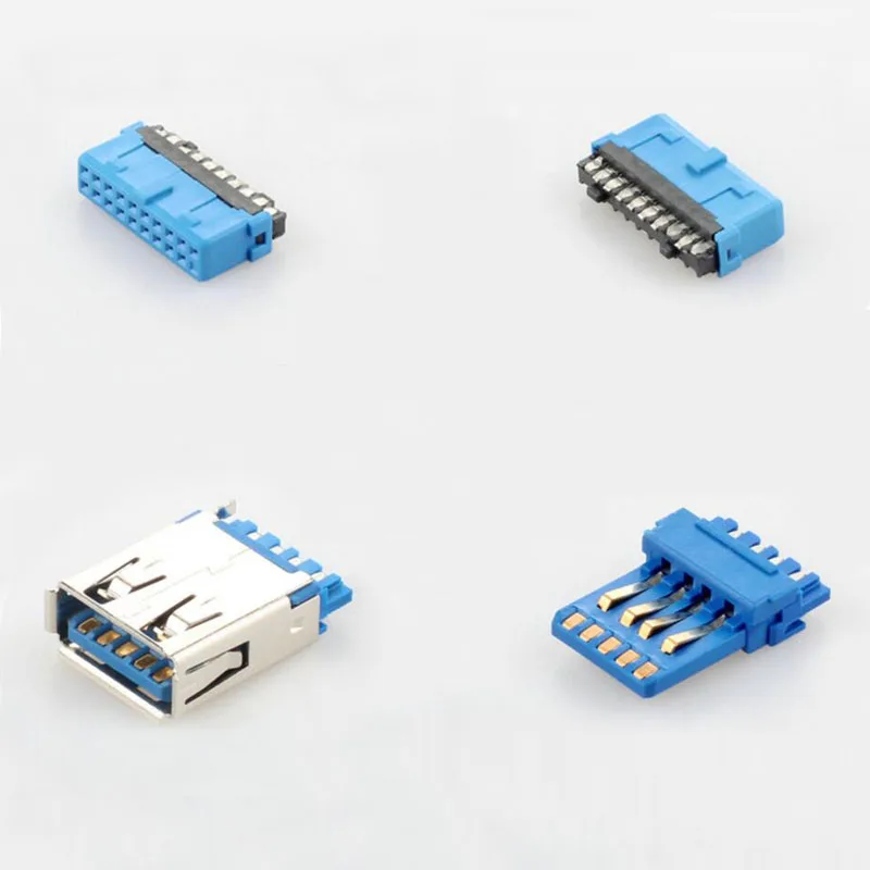 Компьютерный кабель-удлинитель USB3.0 для задней панели | Электроника