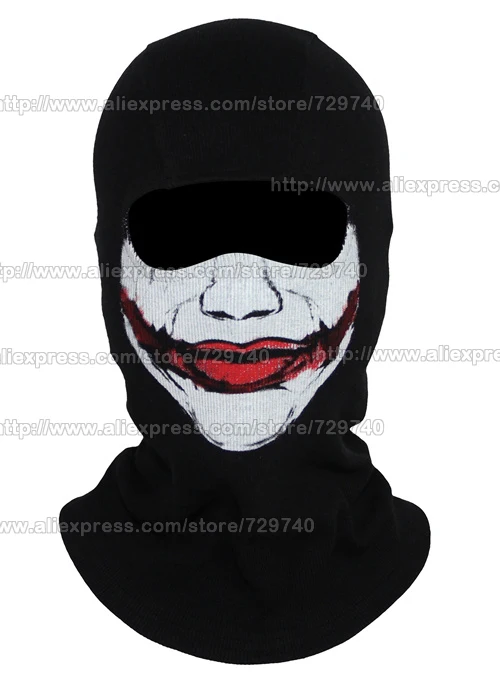 Clown 20 стилей Балаклавский призрак X-men маски Дэдпул Каратель Deathstroke Grim Reaper Тактический костюм клоуна на Хэллоуин маска на все лицо - Цвет: Clown