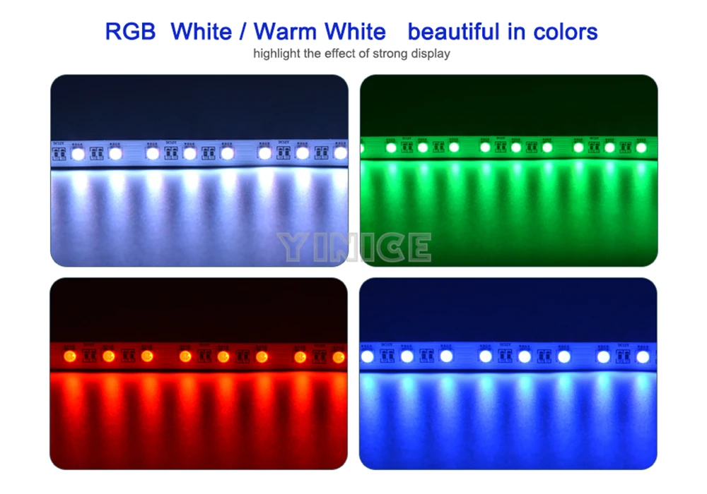 Набор светодиодных лент DC12V SMD 5050 RGB RGBW диодный Водонепроницаемый светодиодный Скотч+ пульт дистанционного управления+ блок питания гибкий светильник 20 м 5 м