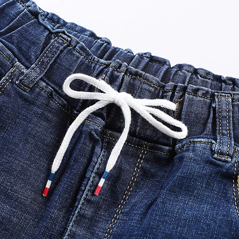 Винтажные женские Джинсы бойфренда для женщин синие повседневные шаровары