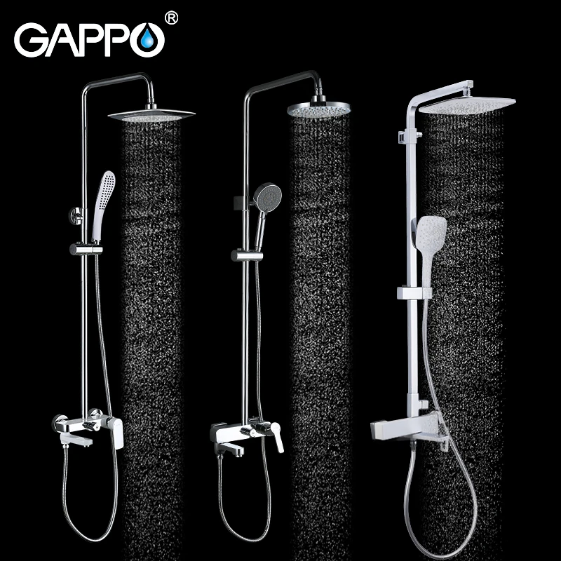 GAPPO смеситель для ванной комнаты душа 1 комплект высокое качество настенный|faucet