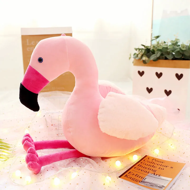 1 шт. 25/35 см Моделирование Фламинго Kawaii милые плюшевые игрушки диких животных