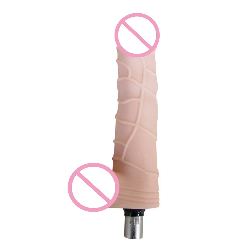 Секс машина насадка Скелет мягкий фаллоимитатор длина 18 5 см и ширина 4