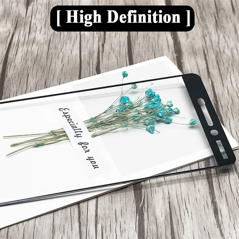 2 шт 9D полное покрытие закаленное стекло для Nokia 6 1 5 7 3 8 Plus Защитное X5 X6 X7|Защитные