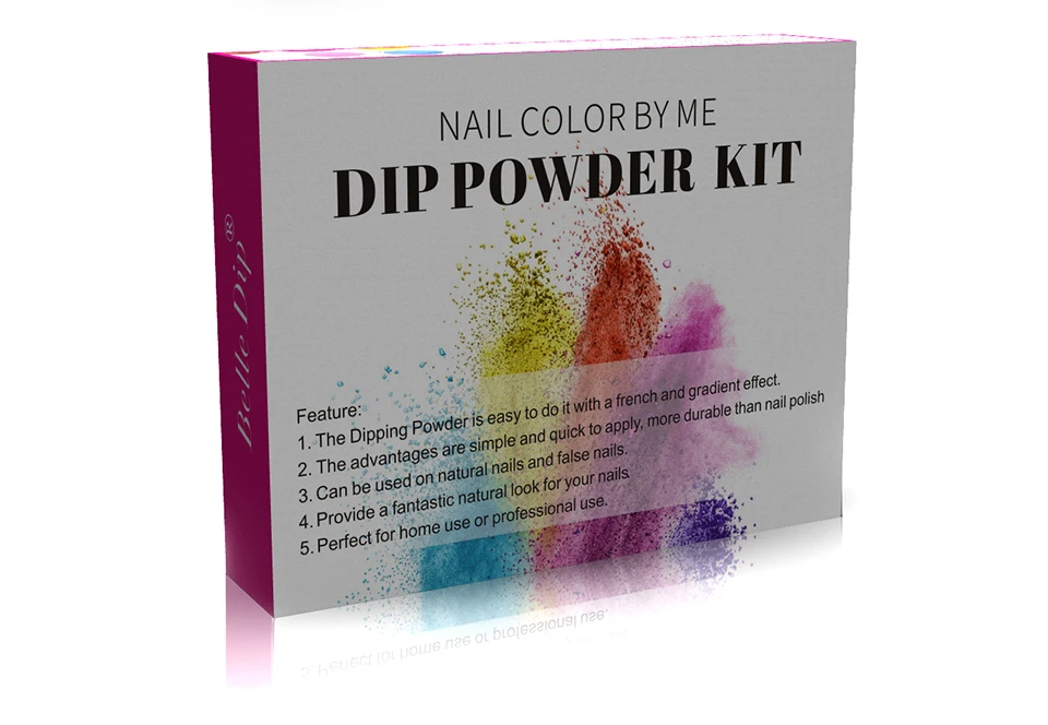 BELLE DIP dip порошок Набор органический Блеск порошок 10g15ml без лампы лечения окунания порошок Набор ногтей система для ногтей подарок на день рождения