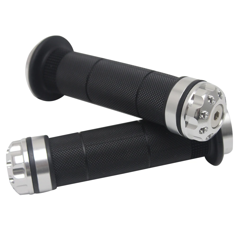 1 пара 7/8 дюйма многоцветные универсальные алюминиевые ручки акселератора с ЧПУ