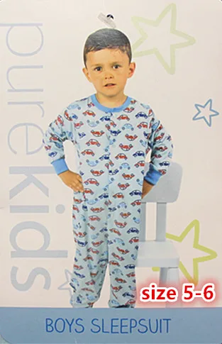 size 5 to 6 ; Пижама для мальчиков; цельнокроеное одеяло; Пижама; хлопковое детское нижнее белье; комбинезон; детская пижама из тонкой ткани; комбинезон - Цвет: size 5 to 6