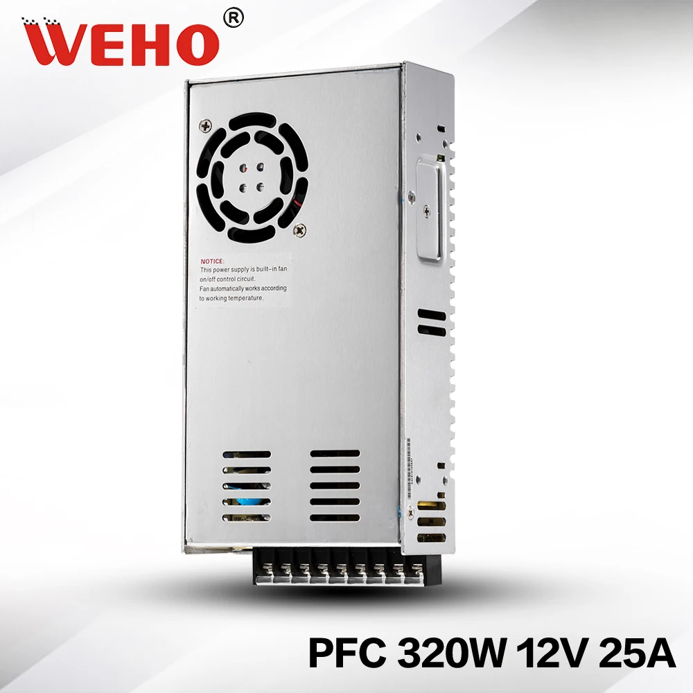 

(SP-320-12) power supply unit 12v dc single output with PFC 320W 12V Switching power supply