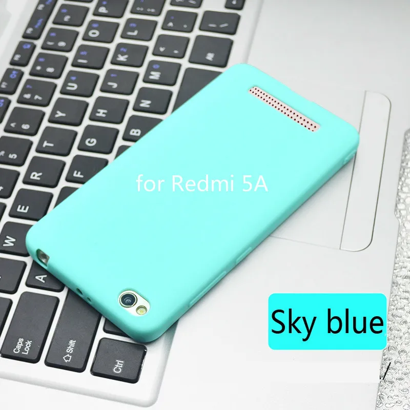 Силиконовый чехол из ТПУ для телефона Redmi 5A задняя крышка защитный Xiomi Xiaomi матовый