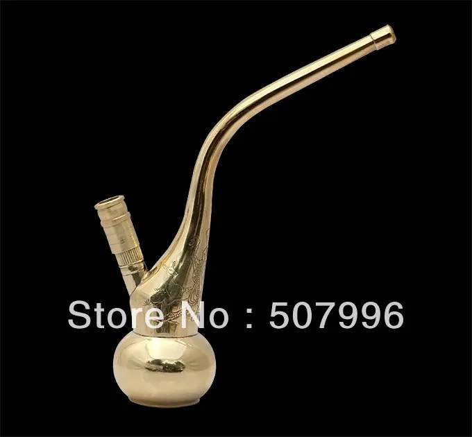 Мини! Медная двухместная кальянная Магнитная Циркулирующая трубка для курения