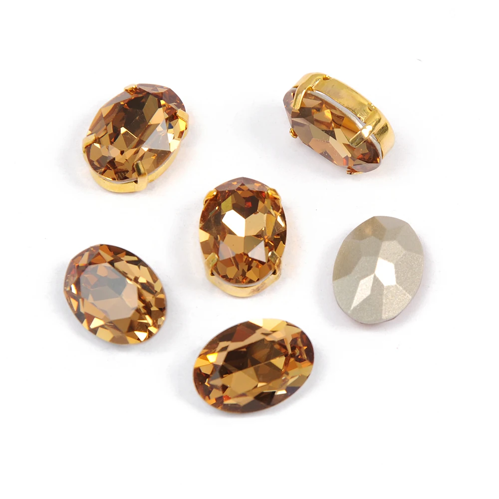 Стеклянные бусины Стразы с топазом Колорадо прямые продажи завода|Стразы| |