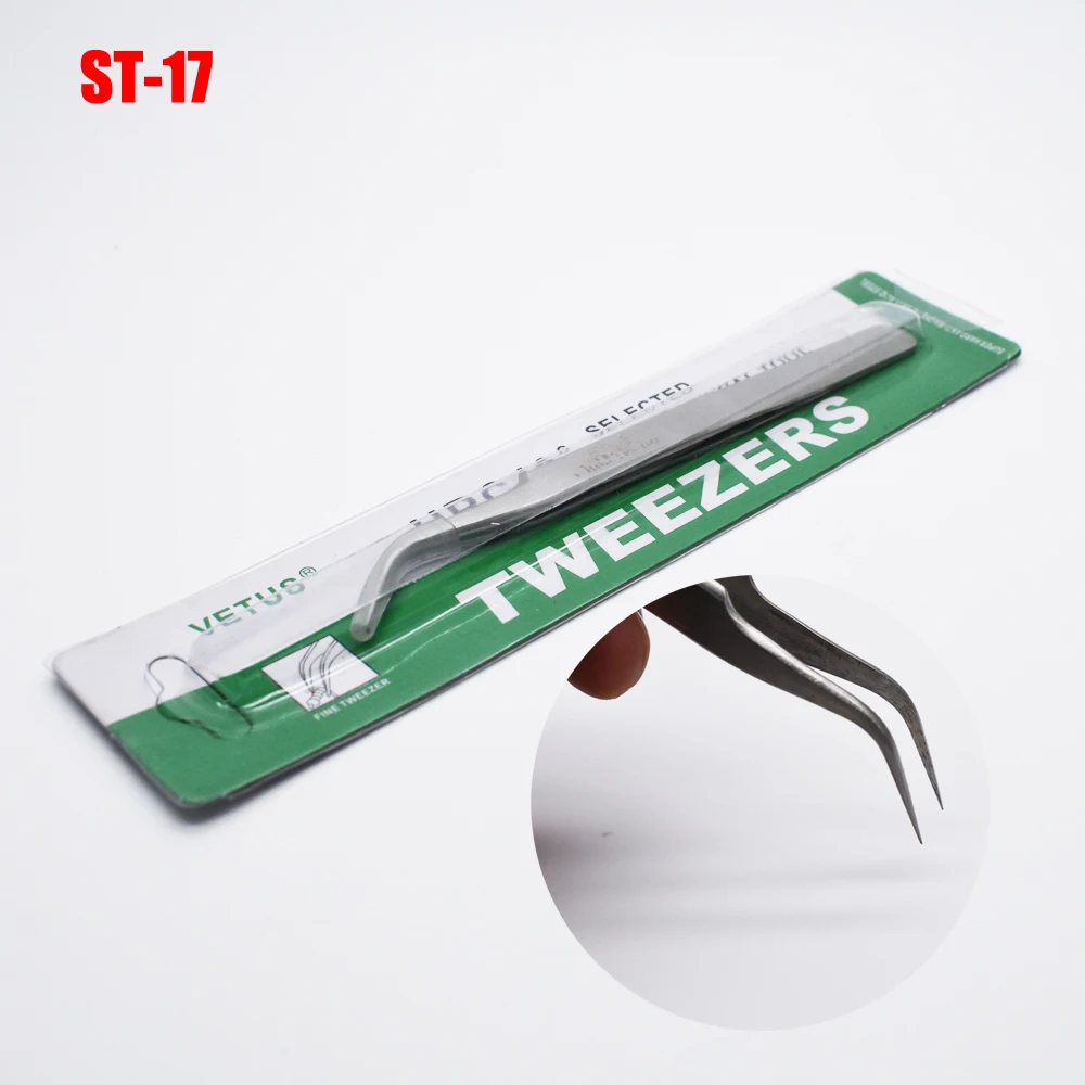 1 шт. точные пинцеты из нержавеющей стали|stainless steel tweezers|tweezers vetussteel tweezers |