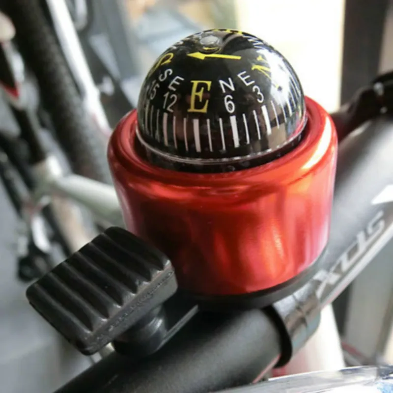 Горный велосипед колокольчик алюминиевый сплав с компасом металлический