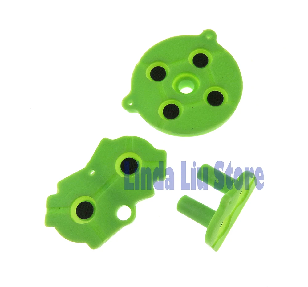 60 комплектов цветной резиновый проводящий силиконовые кнопки A B D pad для Advance GBA