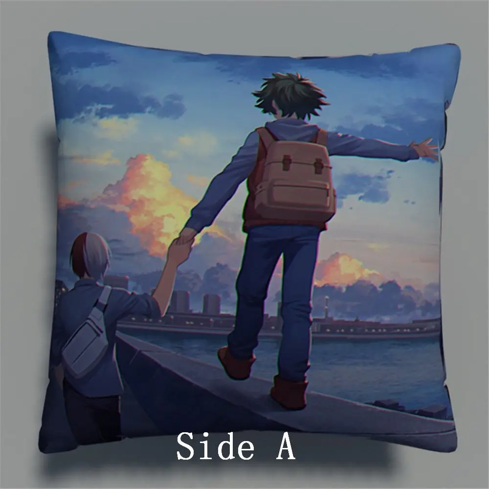 Boku No Hero Академия аниме двухсторонняя подушка чехол s обнимающая Подушка Чехол для
