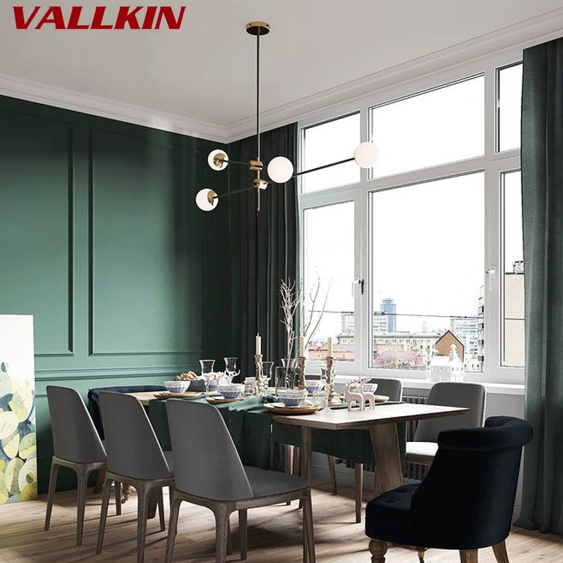 

Italy Classic Milky White Pendant Lights Modern Home Living Dining Room Bedroom Bedsides Round Glass Cafe Shop Lamps Fixtures