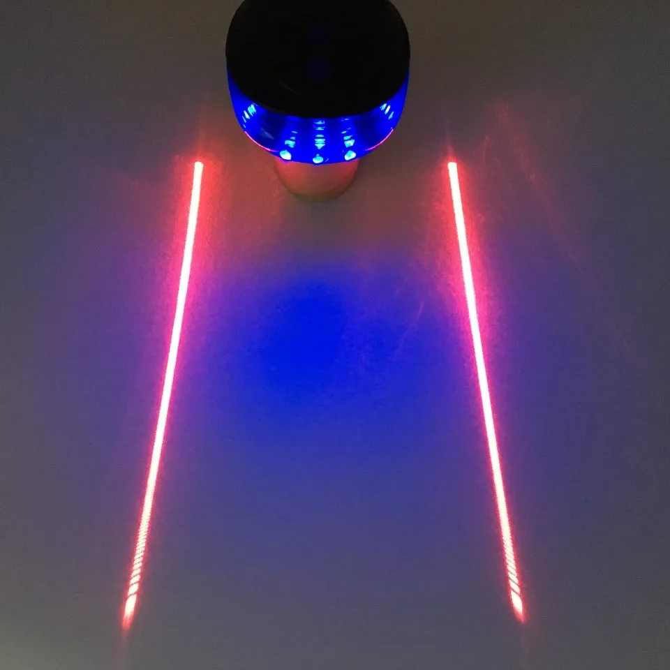 Фара велосипедная задсветильник светодиодная Лазерный фонарь для велосипеда