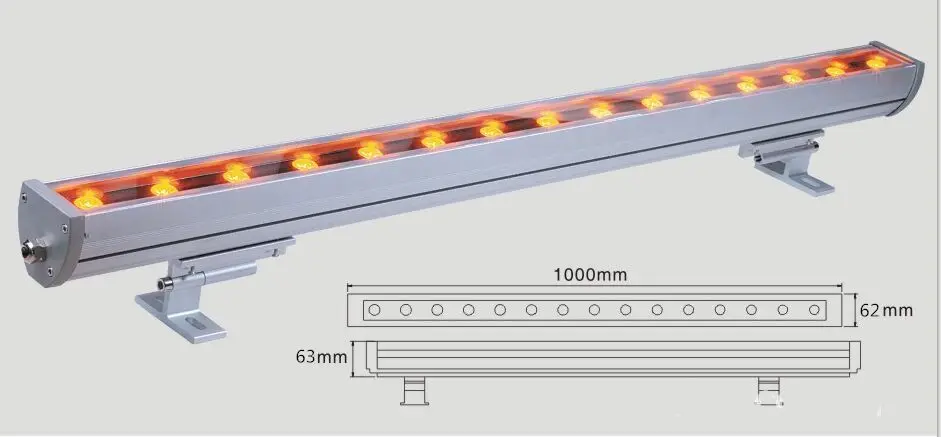 Наружный светильник из алюминия IP65 36 Вт светодиодный настенный наружный