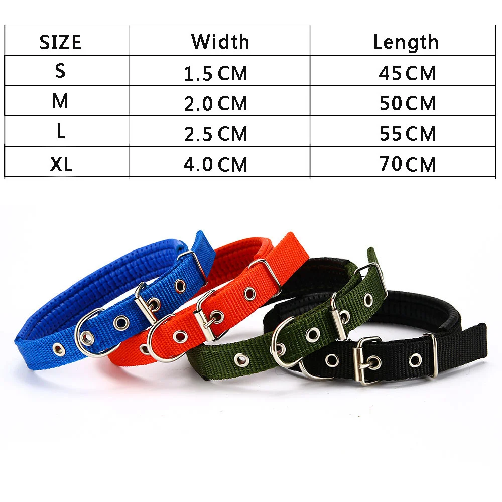 Нейлоновые ошейники для собак прочные регулируемые поводок маленьких Чихуахуа