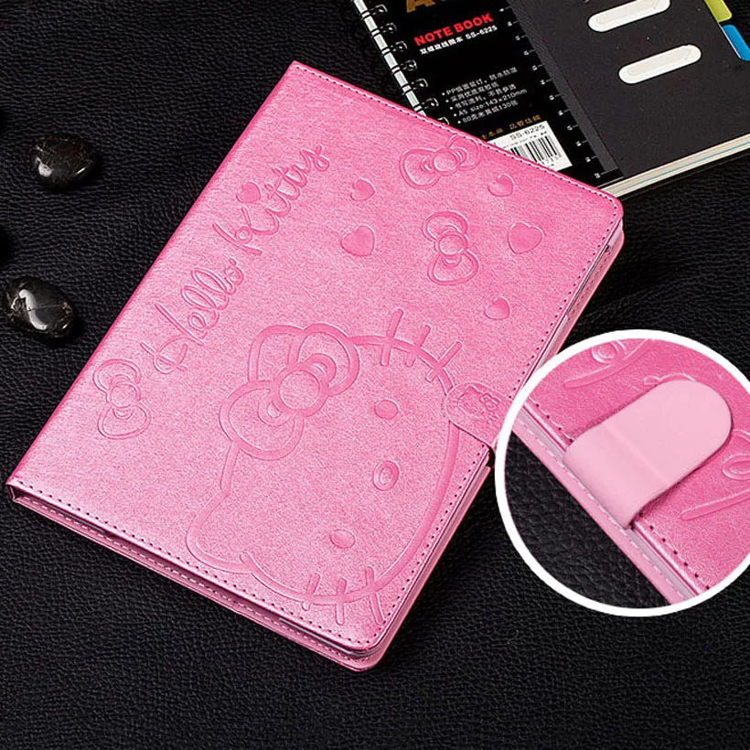 Милый рисунок hello kitty искусственная кожа Стенд чехол Smart Case для IPad 9 7 2017 2018 Air1/Air2 IM415