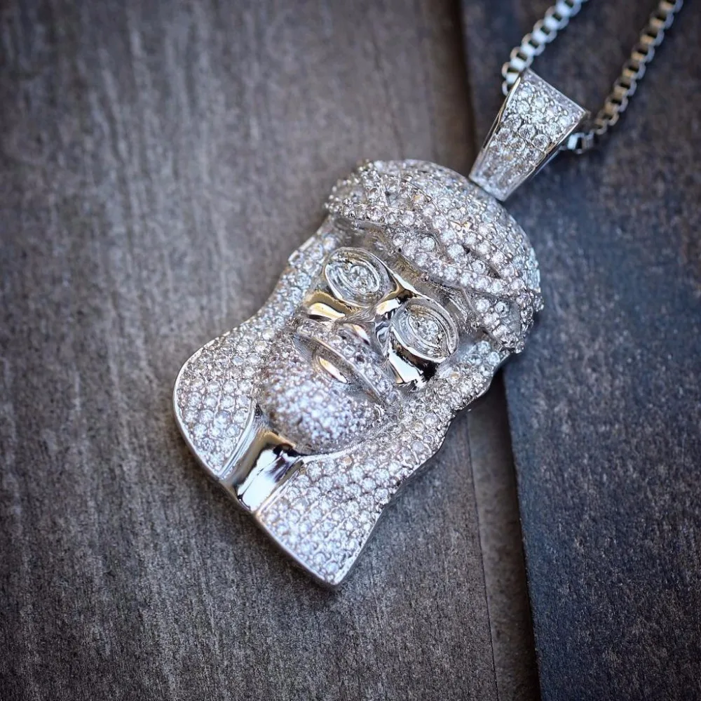 Бесплатная коробка цепи 24 &quotхип-хоп bling gold rhodium высокое качество продвижение