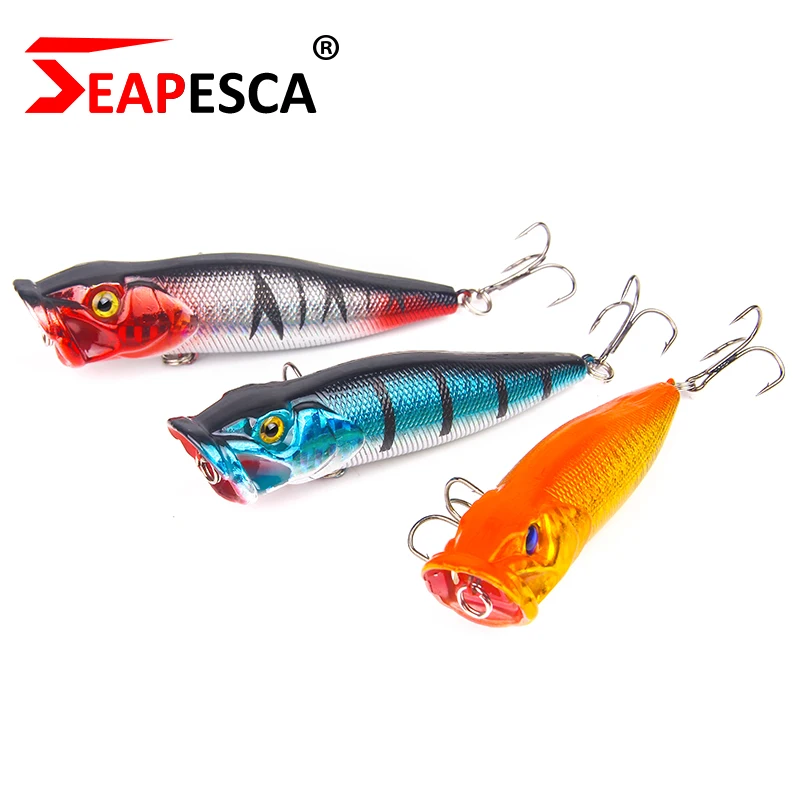 SEAPESCA Горячие Модальные Поппер рыболовные приманки 90 мм 13 г разных цветов жесткая