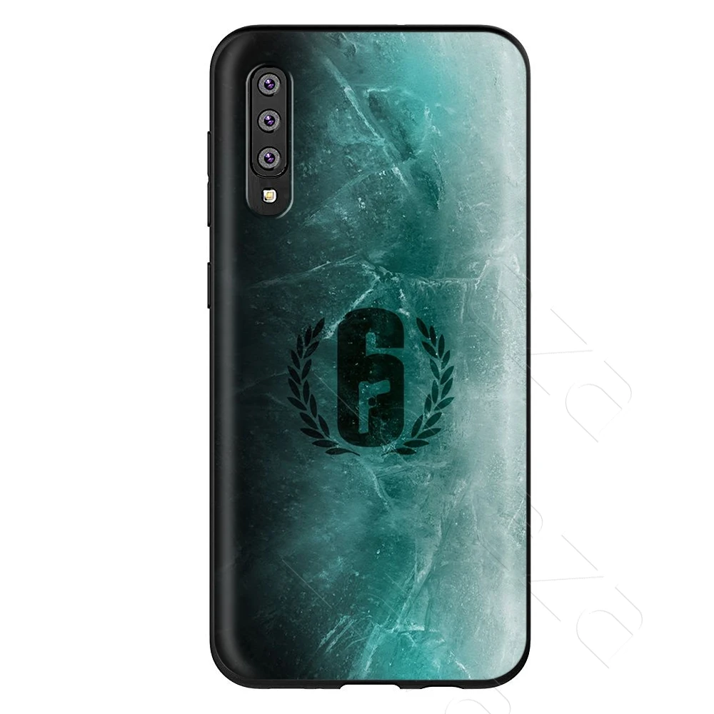 1 Lavaza R6 Радуга шесть осада чехол для samsung Galaxy Note 10 плюс A10 A30 A40 A50 A70 M20 A20 A20S A10S A30S A50S - Color: 1