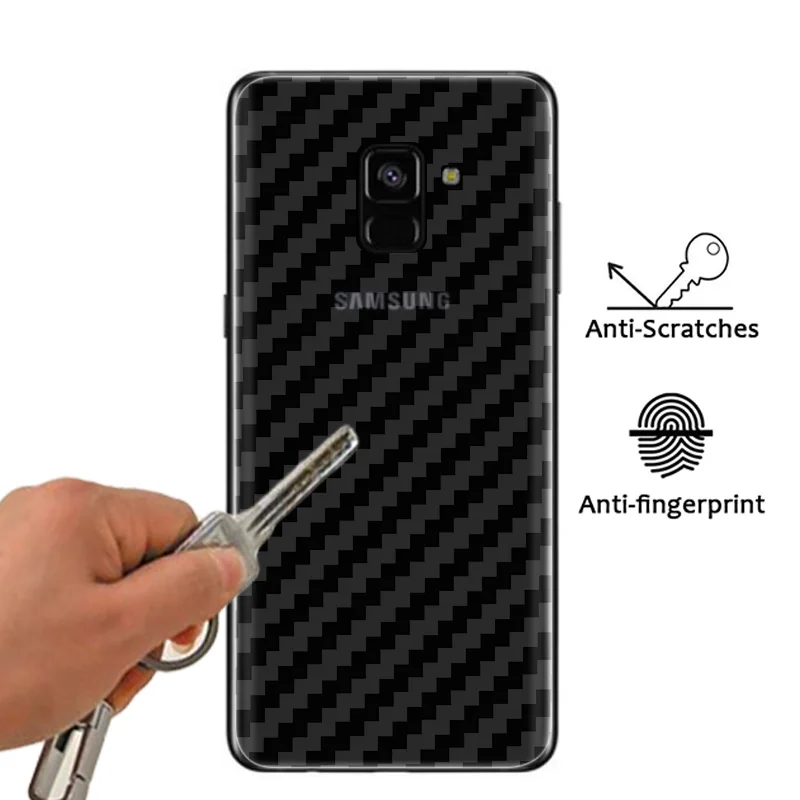 Мягкая задняя защитная пленка для Samsung Galaxy A7 A6 A8 Plus 2018 A3 A5 2017 3D наклейка из