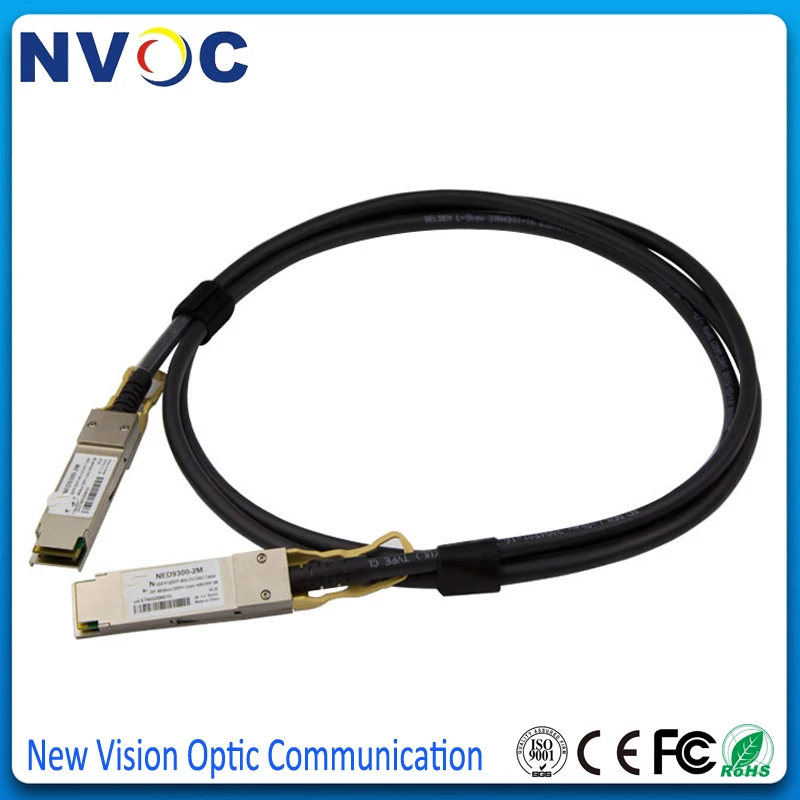 5 шт./лот 40G QSFP к DAC 2M 30AWG 2 м кабель QSFP40G CU2M медный прямой кабель|Детали устройств
