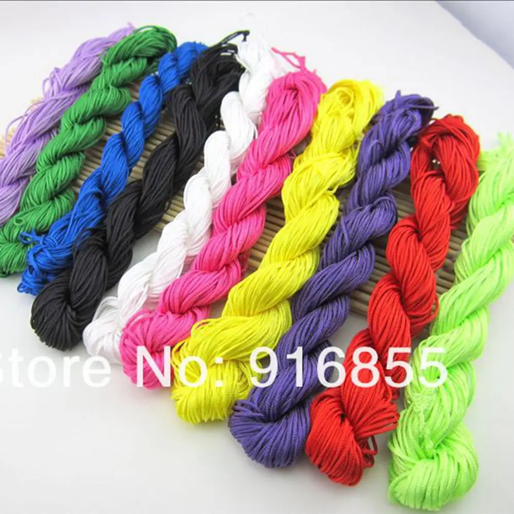 

20M 1.5mm 1Bundle Jewelry Making Cord Wire Waxed String Thread Handmade Necklace DIY Bracelet Jewelry Findings Rope Accessories