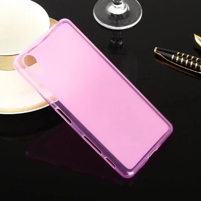 Однотонный нескользящий чехол из ТПУ для Sony xperia X performance sweety мягкая задняя крышка