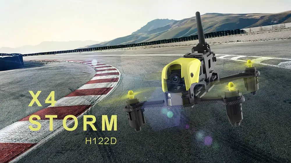 В наличии Hubsan H122D X4 Storm RC вертолет 5 8G FPV детское гоночное микроавто на пульте