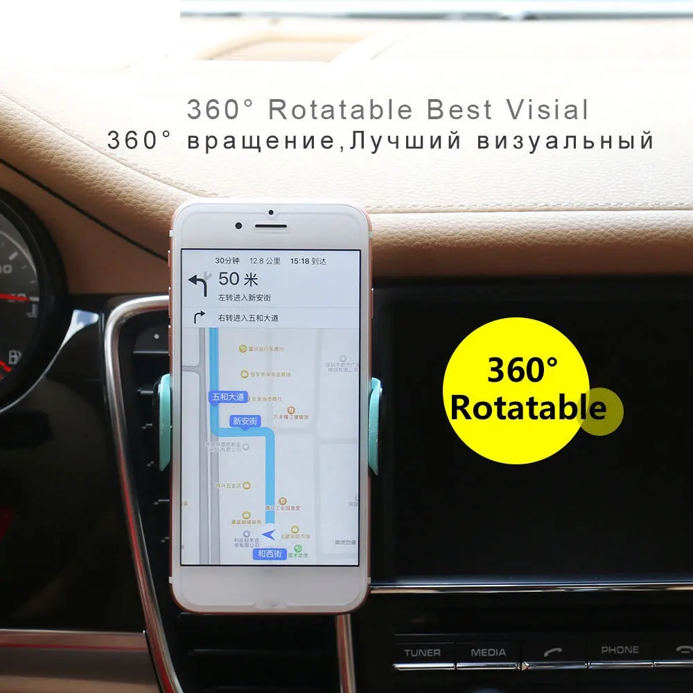 Vehemo Автомобиль Air Vent многоцветный gps держатель салона автомобиля телефона