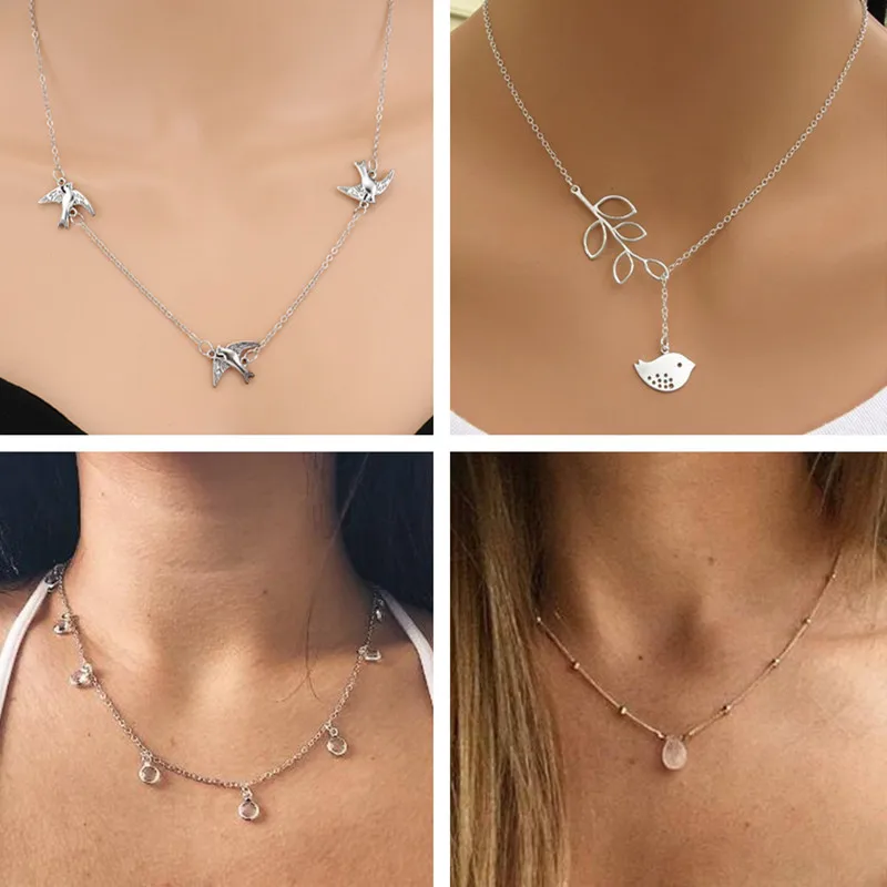Seblasy простой стиль луна звезда сглаза кристалл Хамса ручная цепочка ожерелья и