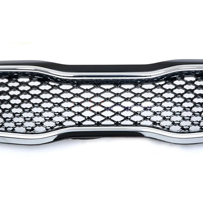 Гоночная Спортивная хромированная + глянцевая черная решетка для решетки