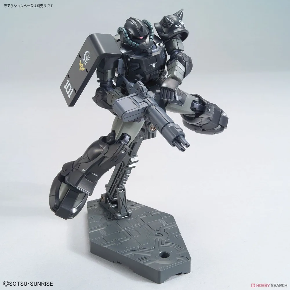 Оригинальная модель Gundam HG 1/144, YMS-11, ZAKU PRINCIPALITY OF ZEON CHAR AZNABLE, мобильный костюм, детские игрушки GTO