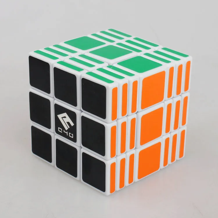 C4U 3x3x7 неравный волшебный куб, головоломка, куб, игрушка, черный наклейки куб, игрушки для детей