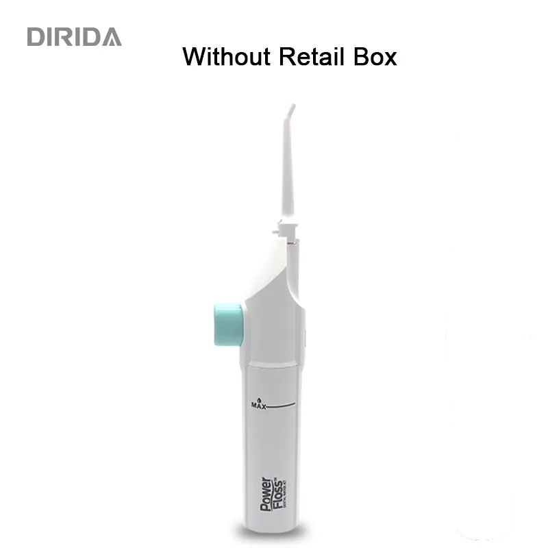White DIRIDA портативный водный Флоссер беспроводной Оральный ирригатор очиститель зубов струя воды зубная гигиена Уход за полостью рта Отбеливание зубов - Цвет: White