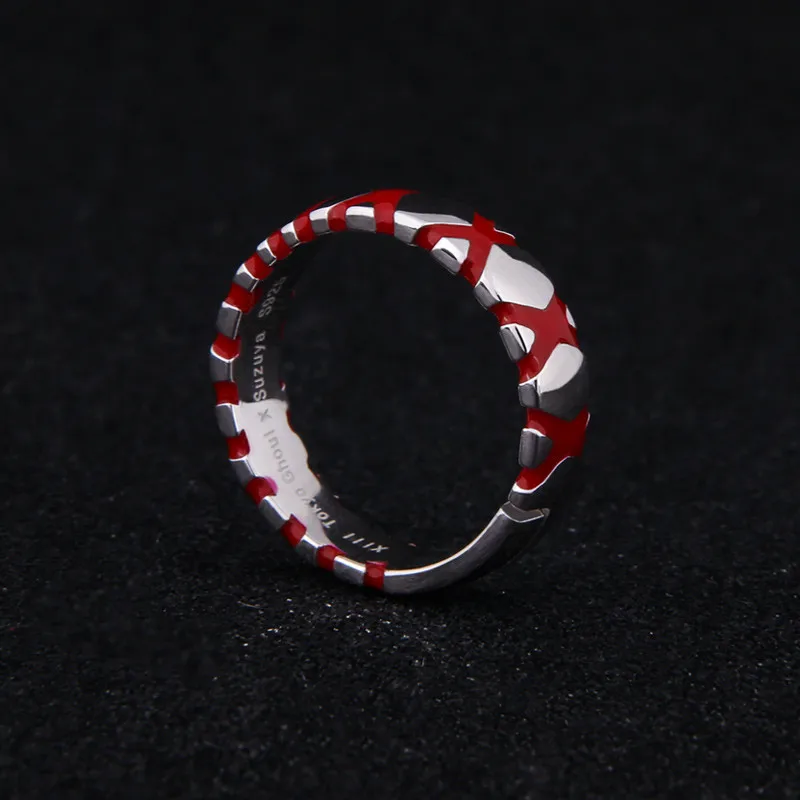 Кольцо из серебра 925 пробы с аниме Токийский Гуль|Кольца| |