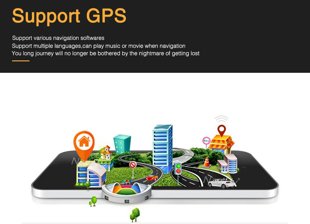 Navifly Android 8,1 автомобильный gps-навигация, dvd-плеер мультимедиа для Toyota Camry Viso Vitz Corolla RAV4 Proda Универсальный BT wifi RDS