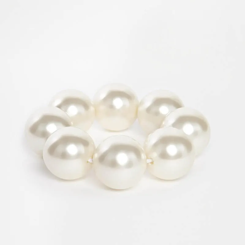 Women girls pearls stretch hair band accessories 1925101026 | Украшения и аксессуары