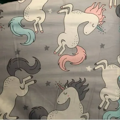 Unicorn Простыня для новорожденных, хлопок, простыни для детской кроватки, супер мягкие простыни для детской кроватки с мультяшным принтом, постельные принадлежности, детские одеяла 150X90 см - Цвет: Unicorn
