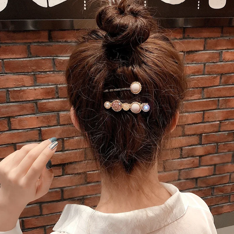 Заколки для волос с кристаллами 6 видов свадебные аксессуары 2019|Украшения волос| |